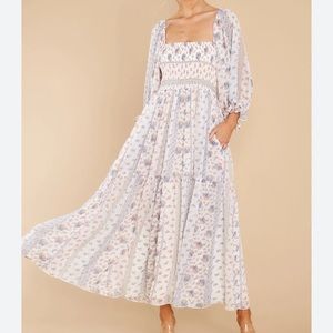 ISO Red Dress Boutique Sonic Bloom Dress